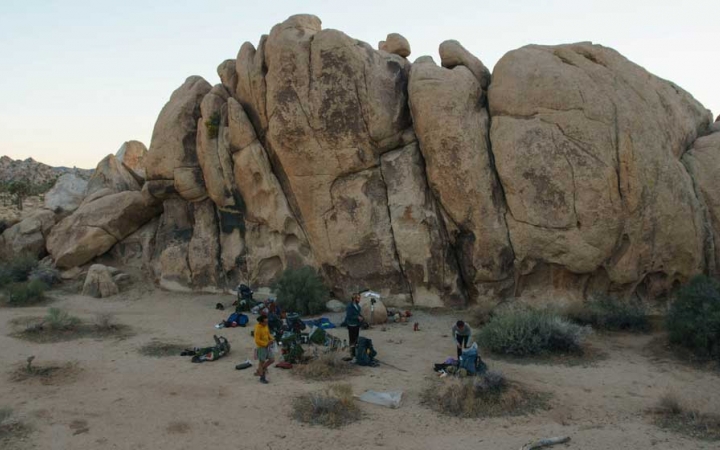 joshua tree backpacking program